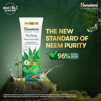 Himalaya Purifying Neem Face Wash – 50 ml