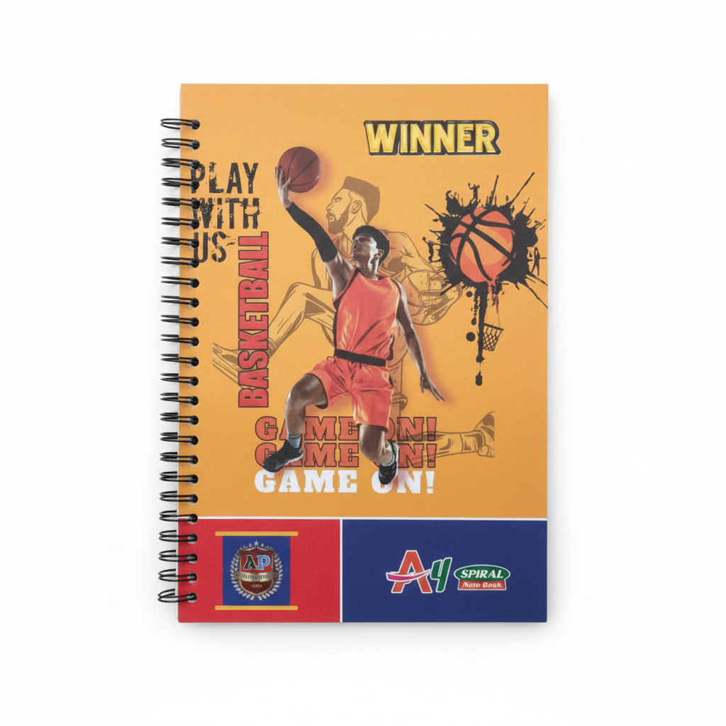 Winner Spiral A4 Notebook – 364 Pages