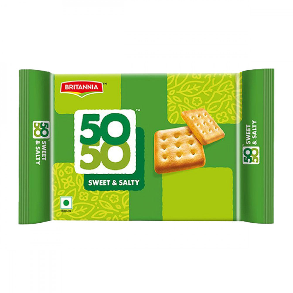 Britannia 50-50 Sweet & Salty Biscuits – 300 g Family Pack