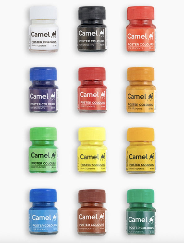 Camel Poster Colours 12 Shades